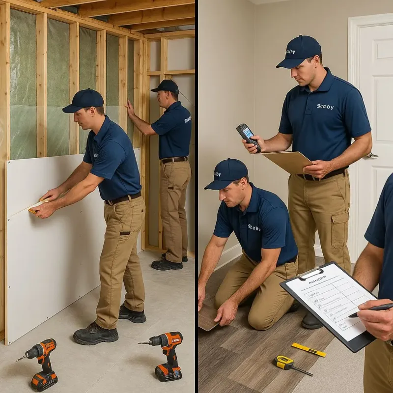 Repairs and Reconstruction process in Pantego, TX